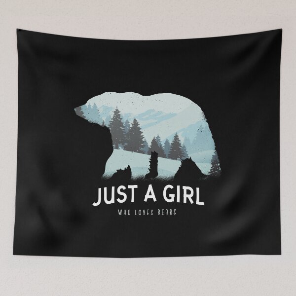 Item preview, Just A Girl Who Loves Bears designed and sold by RedQuality.