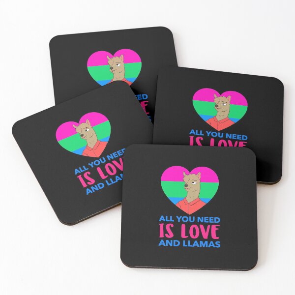 Item preview, all you need is love and llamas funny llama lover designed and sold by happinestSHOP.