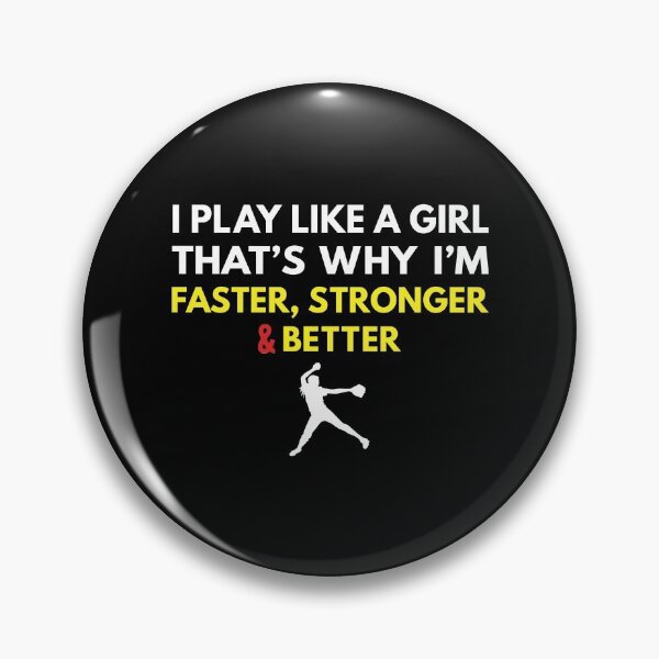 Item preview, I Play Like a Girl Softball Girl designed and sold by TendyTees.