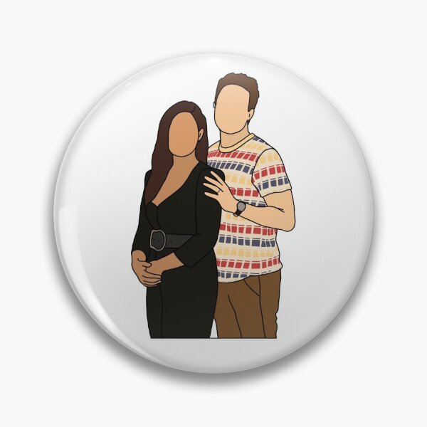 Item preview, America Ferrera and Ben Feldman  designed and sold by zzred.