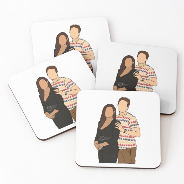Item preview, America Ferrera and Ben Feldman  designed and sold by zzred.