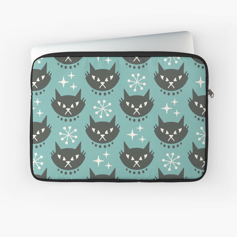 Mid Century Modern Cat Pattern 344