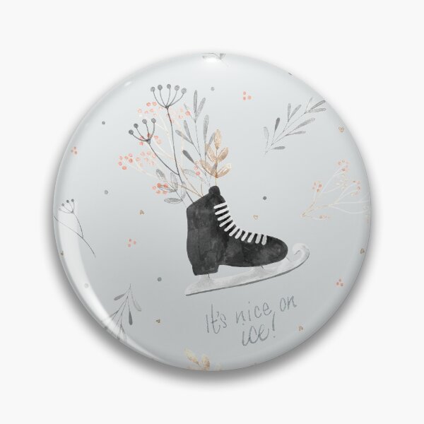 Item preview, Es agradable en hielo Patinaje sobre hielo designed and sold by HeartBeams.