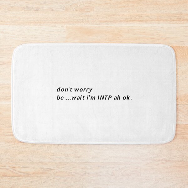 Item preview, INTP 16 personalities funny MBTI designed and sold by MirkasDesign.