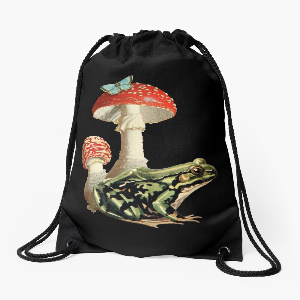 Mushroom Tote Bag, Mushroom Bag, Vintage Cottagecore Lovers Gifts, Dark  Academia Reusable Bag, Pastel Goth Canvas, Hippie Gift, Psychedelic