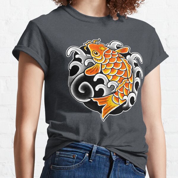 Golden Koi Fish Merch & Gifts for Sale