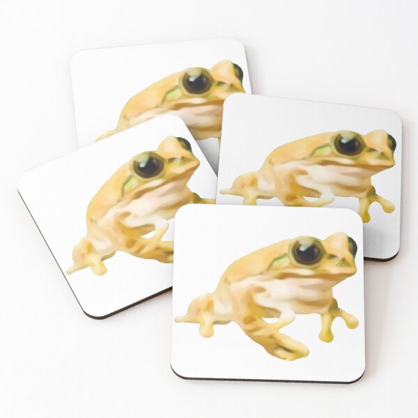 Item preview, Yellow Big-Eyed Frog designed and sold by Sticky-Bee.