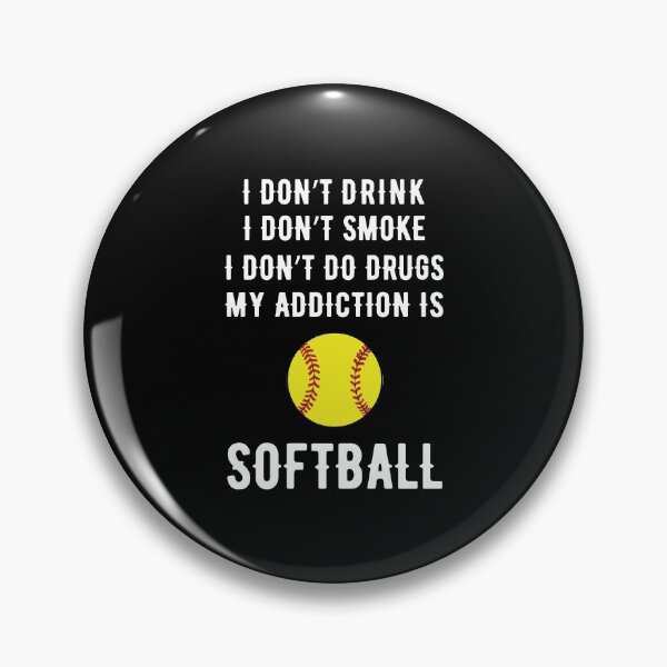 Artikelvorschau, Meine Sucht ist Softball entworfen und verkauft von TendyTees.