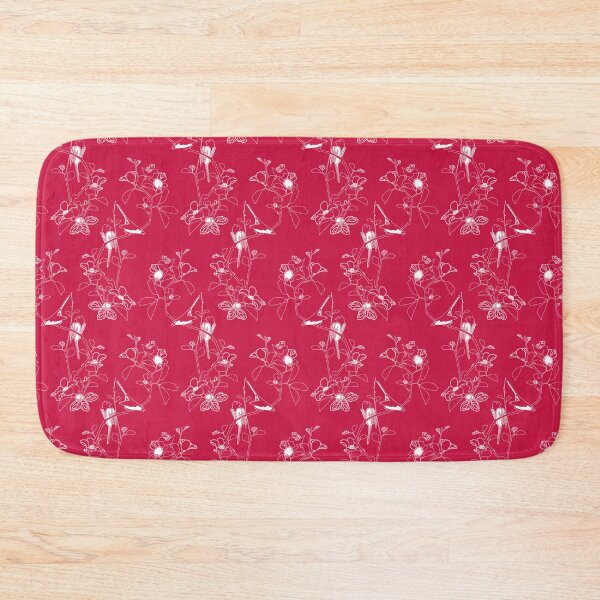 Item preview, Birds Pattern Pink White designed and sold by Antava.