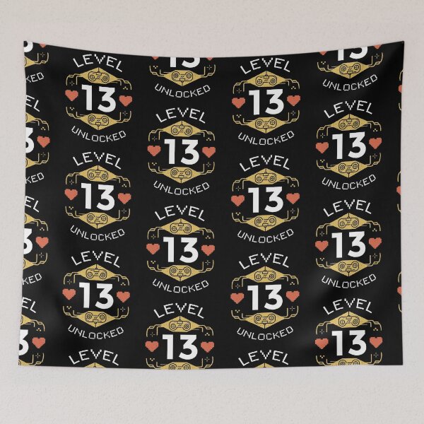 Item preview, Level 13 Unlocked designed and sold by DesignTribe.