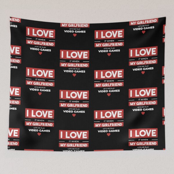 Item preview, Love my girlfriend designed and sold by DesignTribe.