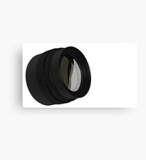 lens for the Camera isolated Canvas Print