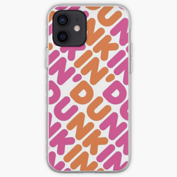 Police inspirée de Dunkin Donuts Coque souple iPhone
