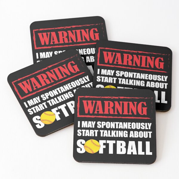 Item preview, I May Sponatenously Start Talking Bout Softball designed and sold by TendyTees.