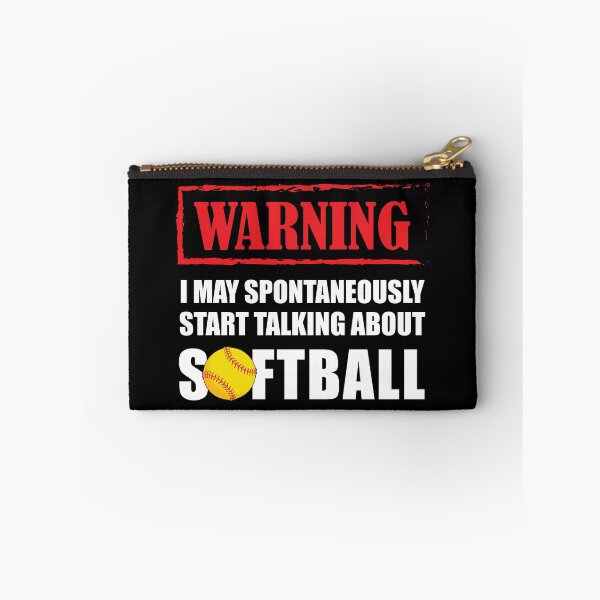 Item preview, I May Sponatenously Start Talking Bout Softball designed and sold by TendyTees.
