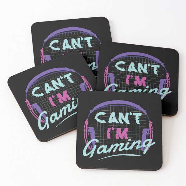Item preview, Can't I'm Gaming designed and sold by DesignTribe.