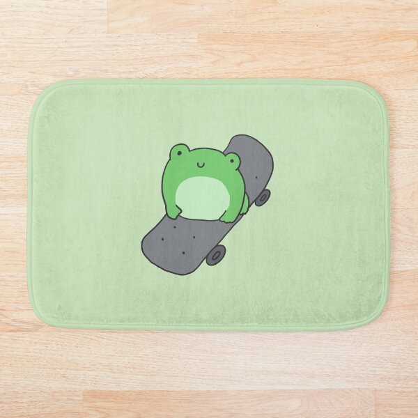 Item preview, Cute Skateboarding Frog: Kawaii Aesthetic with Hipster Skater for Sport Fans designed and sold by MinistryOfFrogs.