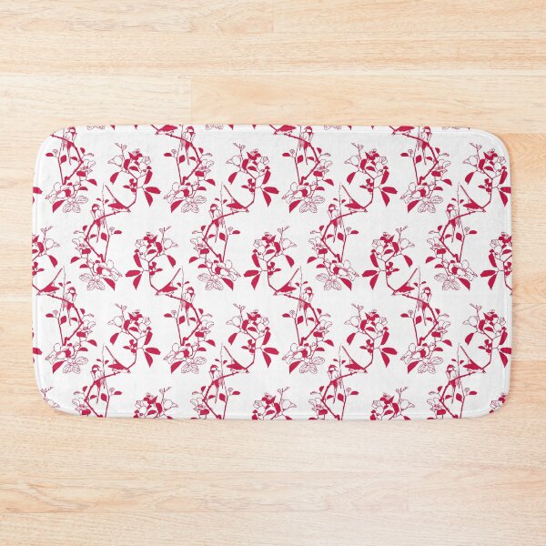 Item preview, Birds Pattern White Pink designed and sold by Antava.