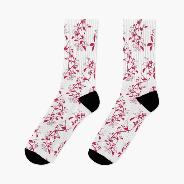 Artikelvorschau, Vögel Muster Weiß Rosa entworfen und verkauft von Antava.