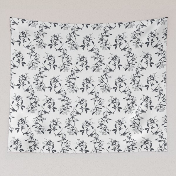 Item preview, Birds White Grey designed and sold by Antava.