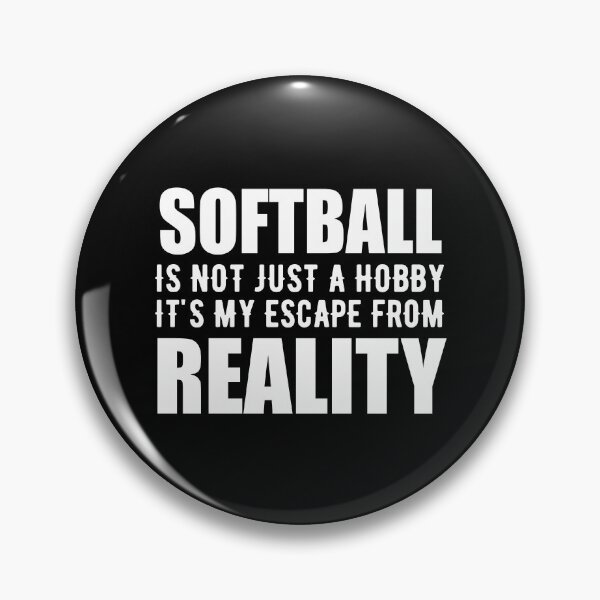 Item preview, Softball is My Escape From Reality designed and sold by TendyTees.