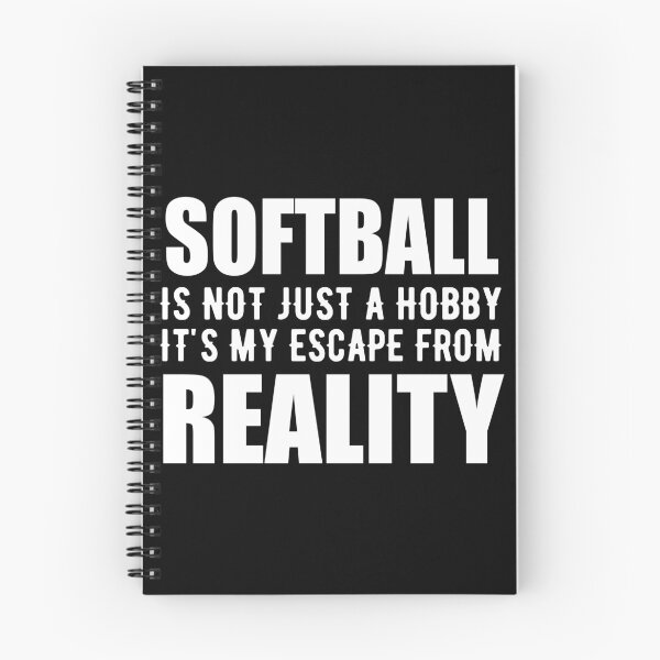 Item preview, Softball is My Escape From Reality designed and sold by TendyTees.