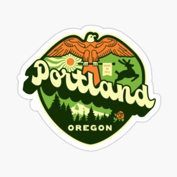 Portland State University Sticker for Sale by Kate Kosmicki