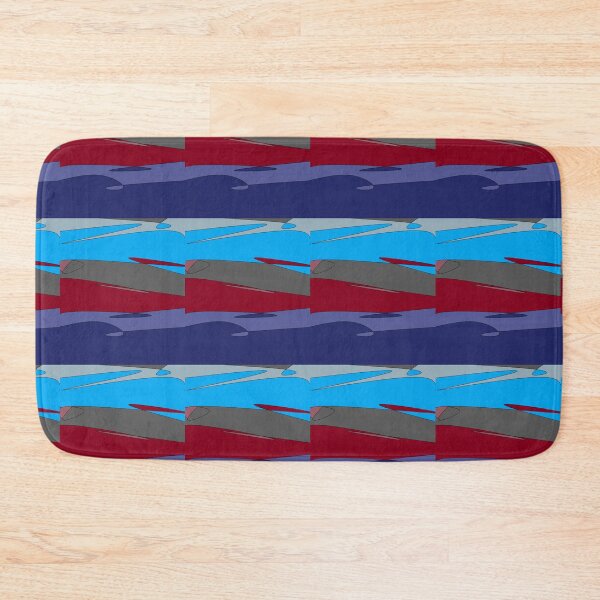 Item preview, Abstract Multi Color Blue Purple Grays designed and sold by DesignsByMuriel.