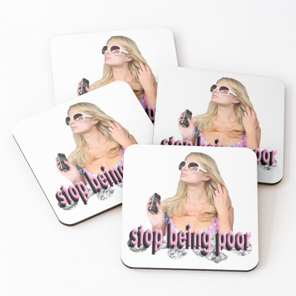 Item preview, stop being poor tee designed and sold by futuremilf420.
