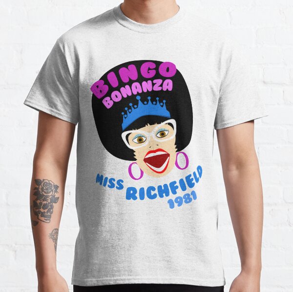 Miss R Bingo Bonanza Head Classic T-Shirt