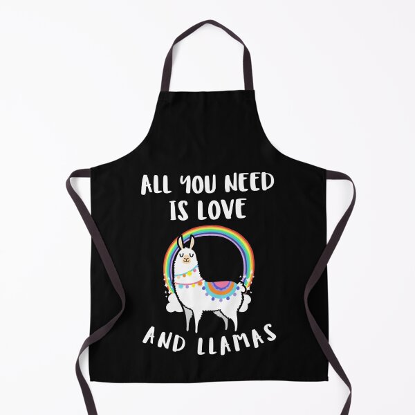 Item preview, all you need is love and llamas funny llama lover designed and sold by happinestSHOP.