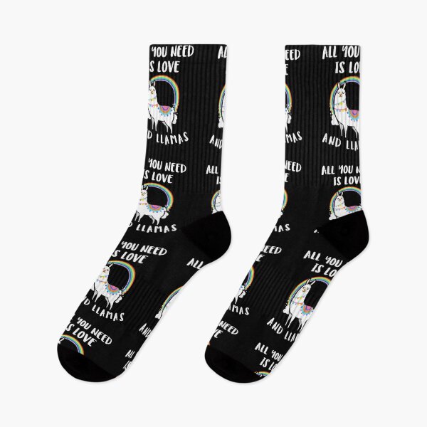 Item preview, all you need is love and llamas funny llama lover designed and sold by happinestSHOP.