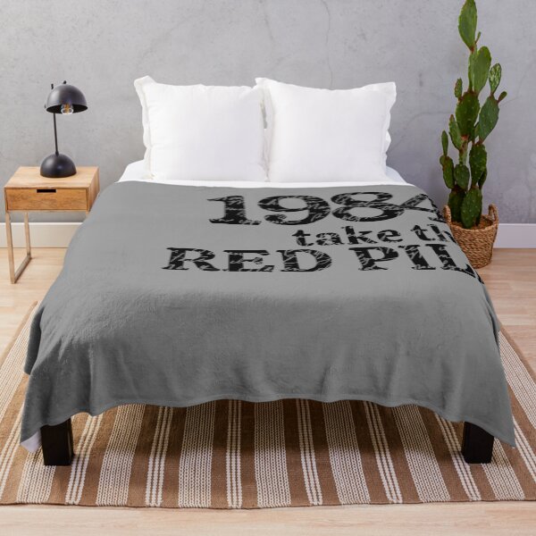 Item preview, 1984 take the RED PILL, Orwell designed and sold by NomadMessenger.