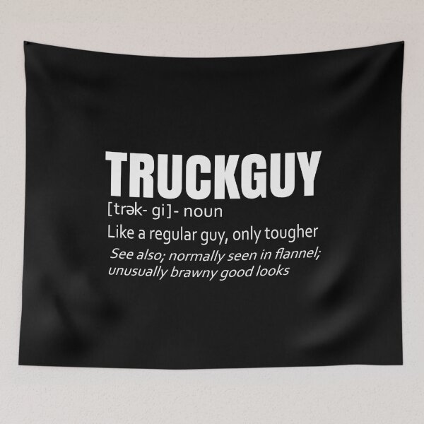 Item preview, Funny Truck Guy Definition Drag Racing Big Rig Muscle Car designed and sold by CharJens.