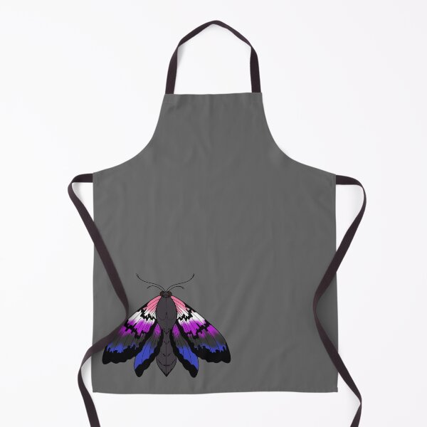 Item preview, Genderfluid Pride Moth designed and sold by NerdyCupcake559.