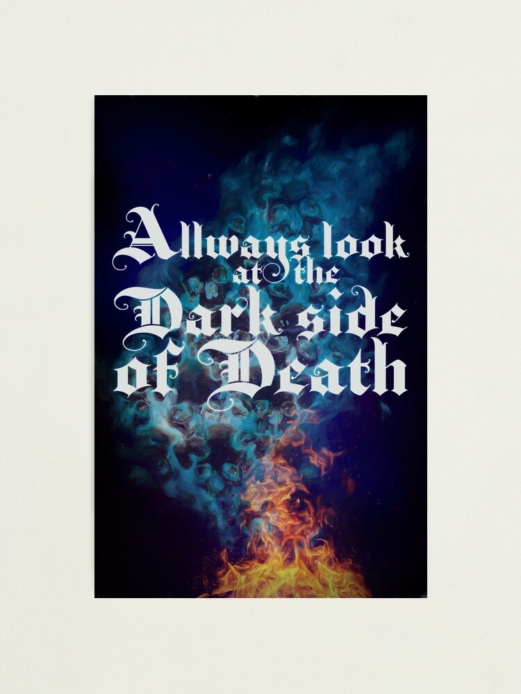 Thumbnail 2 of 3, Photographic Print, Dark side of Death - by Brian Vegas designed and sold by Brian Vegas.