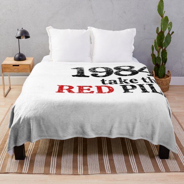 Item preview, 1984 take the RED PILL, Orwell designed and sold by NomadMessenger.