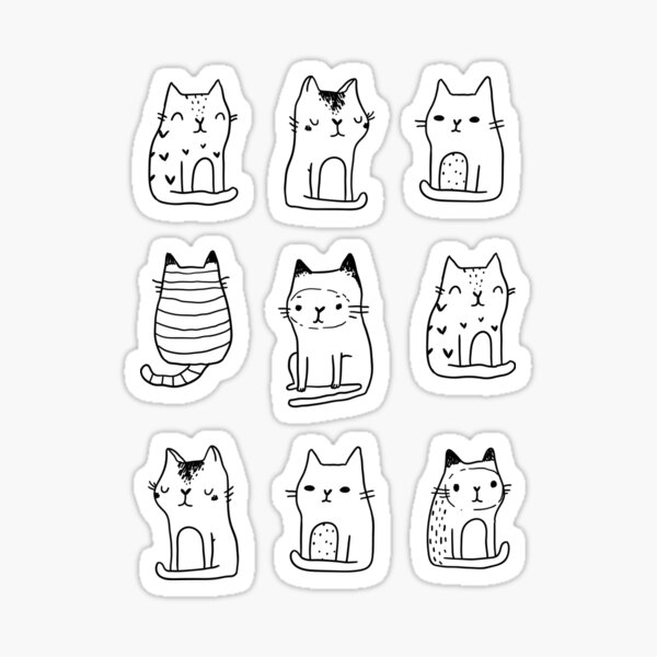 Item preview, Little cats designed and sold by kostolom3000.