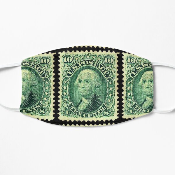 George Washington Post stamp Flat Mask