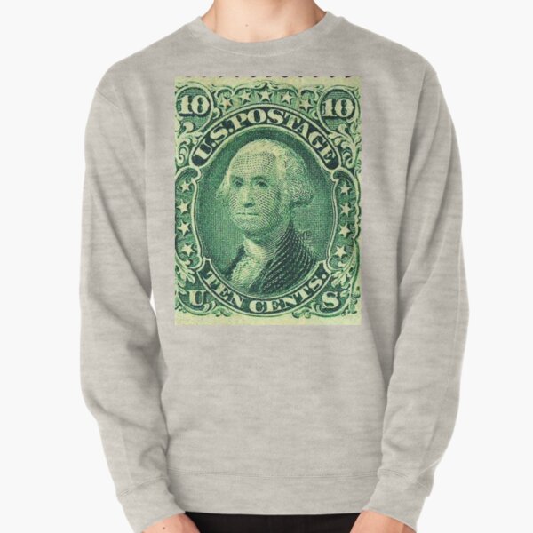 George Washington Post stamp Pullover Sweatshirt