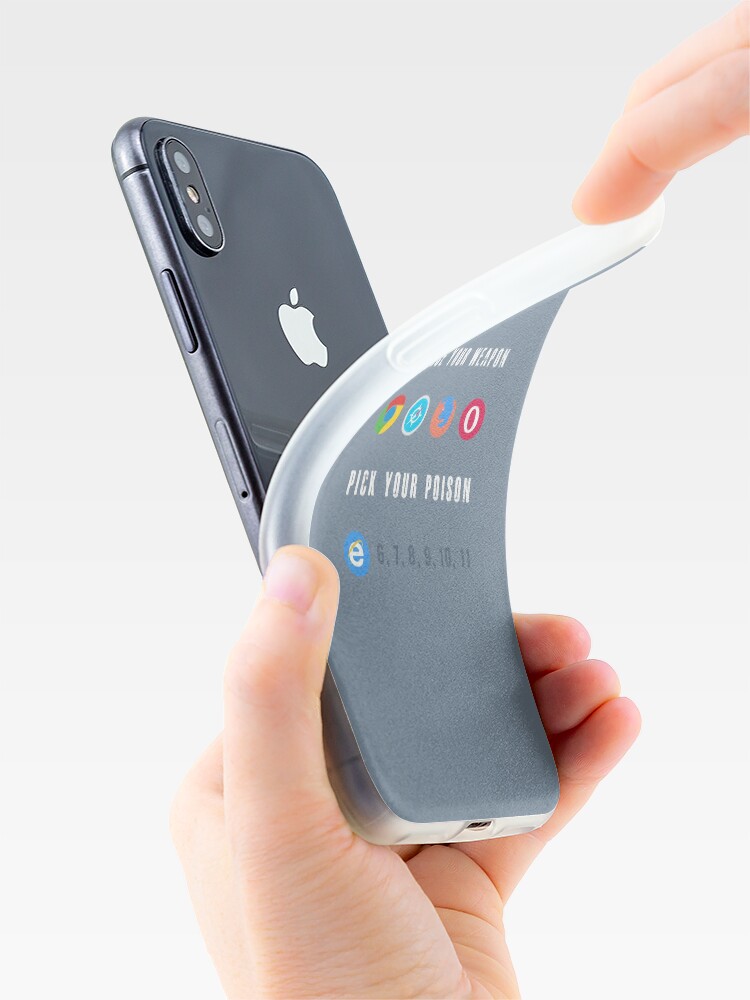 Thumbnail 4 of 5, iPhone Case, Choose your weapon designed and sold by solo244.