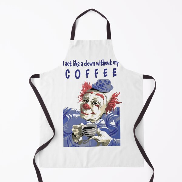 Item preview, Vintage Graphic I Act Like a Clown Without My Coffee designed and sold by NationalVintage.
