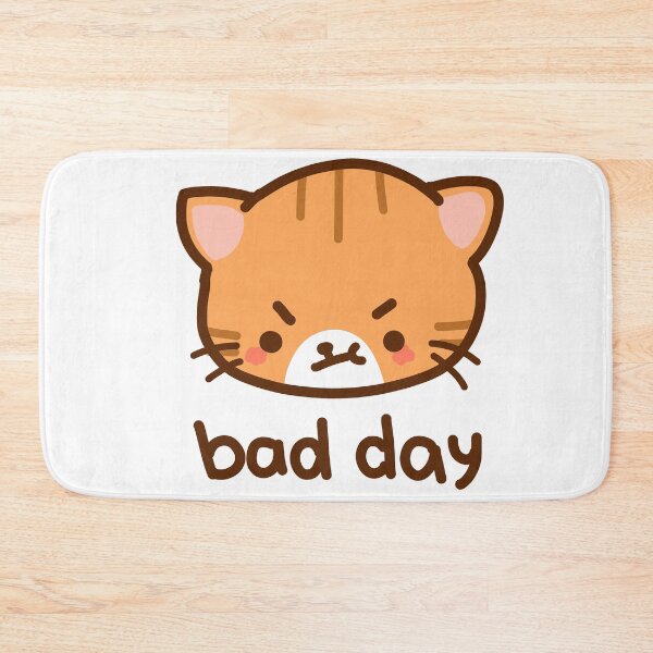 Item preview, Sour cat - bad day, kawaii, cool designed and sold by GLwithUs.
