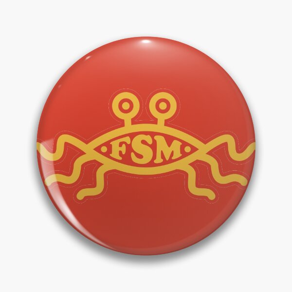 Item preview, FSM - Flying Spaghetti Monster logo designed and sold by Skullz23.