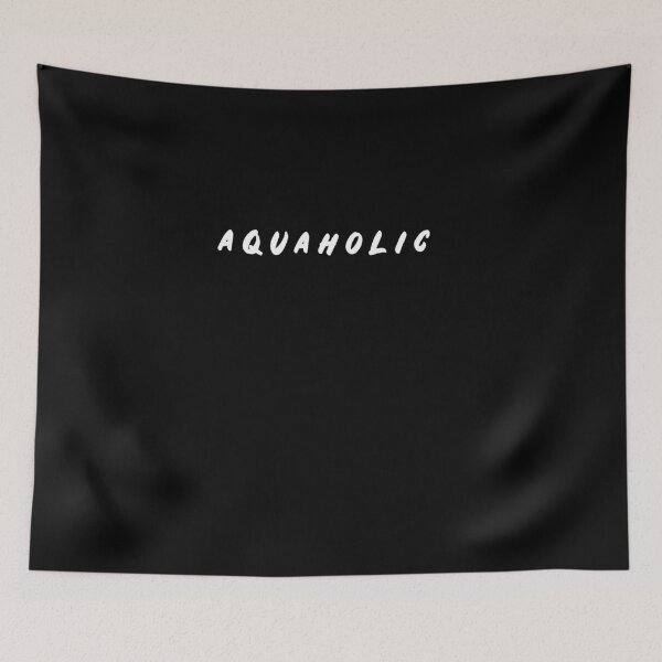 Item preview, aquaholic t-shirt  designed and sold by younesennassiri.