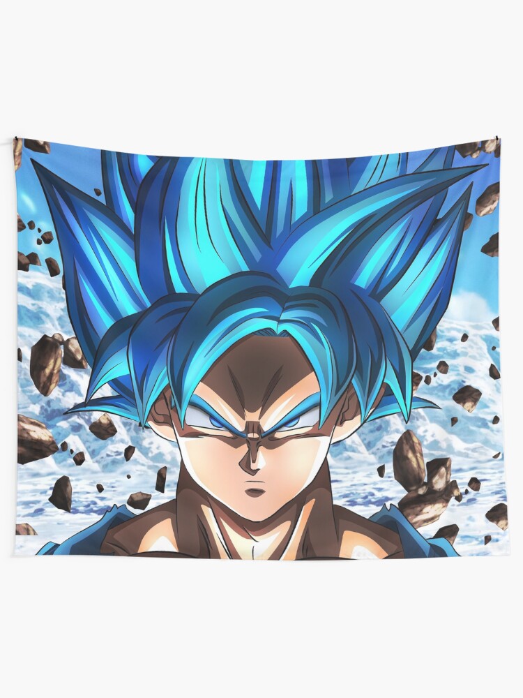 Tela decorativa «Goku Cabello Azul Saiyan» de Ryzox | Redbubble Tela decorativa «Goku Cabello Azul Saiyan» de Ryzox | Redbubble