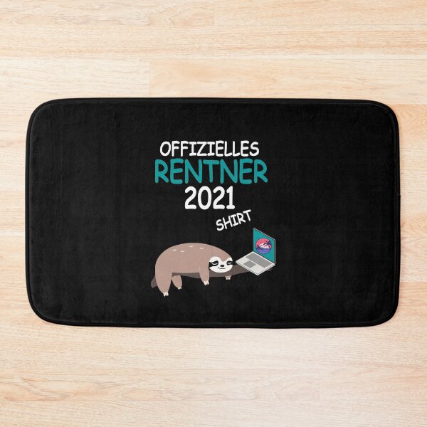 Item preview, Retirement Shirt 2021 Sloth Officially Pension designed and sold by Ibu83.
