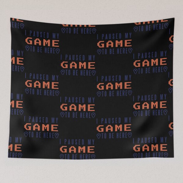 Item preview, Paused game to be here designed and sold by DesignTribe.