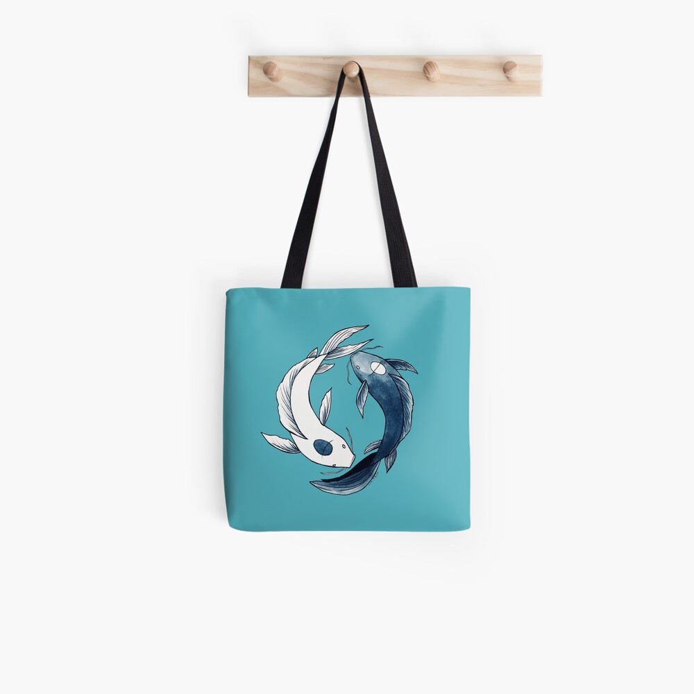 Retro Koi carp tote bag · Jellypon · Online Store Powered by Storenvy