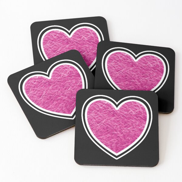 Item preview, Heart Symbol with Pink Ocean Water Waves designed and sold by dylanxh.